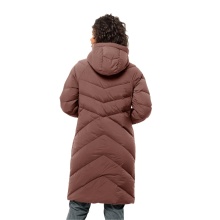 Jack Wolfskin Wintermantel Marienplatz Coat (winddicht, sehr wasserabweisend) rotbraun Damen