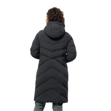 Jack Wolfskin Wintermantel Marienplatz Coat (winddicht, sehr wasserabweisend) phantomgrau Damen