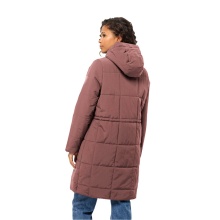 Jack Wolfskin Wintermantel White Frost Parka (winddicht, wasserabweisend, atmungsaktiv) rosa Damen