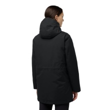 Jack Wolfskin Wintermantel Wintertor Parka (wasserdicht, Fleece-Futter) schwarz Damen