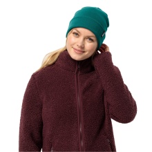 Jack Wolfskin Wintermütze (Beanie) Rib - blaugrün Damen