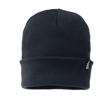 Jack Wolfskin Wintermütze (Beanie) Rib - nachtblau Damen