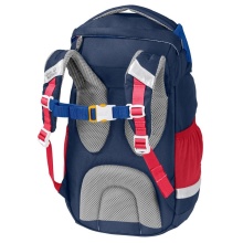 Jack Wolfskin Alltags-Wanderrucksack Kids Explorer (herausnehmbare Sitzmatte) blau 16 Liter