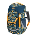 Jack Wolfskin Alltags-Wanderrucksack Kids Explorer (herausnehmbare Sitzmatte) blau 16 Liter