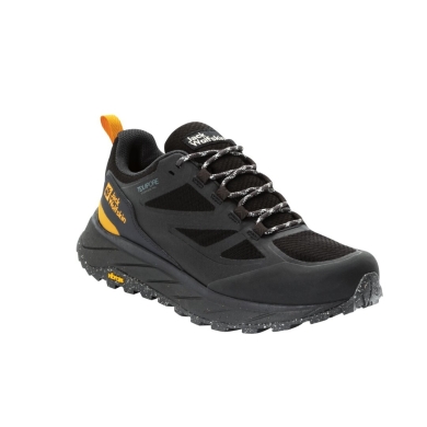 Jack Wolfskin Alltag-Travelschuhe Terraventure Texapore Low (wasserdicht, atmungsaktiv) schwarz Herren