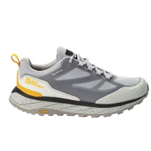 Jack Wolfskin Alltag-Travelschuhe Terraventure Texapore Low (wasserdicht, atmungsaktiv) silbergrau Herren