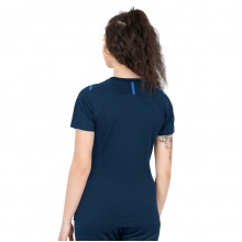 JAKO Sport-Shirt Challenge - Polyester-Stretch-Jersey - dunkelblau/royal Damen