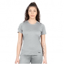 JAKO Sport-Shirt Challenge - Polyester-Stretch-Jersey - hellgrau Damen