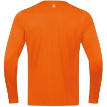 JAKO Sport-Langarmshirt Run 2.0 (100% Polyester, atmungsaktiv) orange Herren