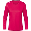 JAKO Sport-Langarmshirt Run 2.0 (100% Polyester, atmungsaktiv) pink Damen