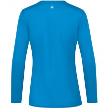 JAKO Sport-Langarmshirt Run 2.0 (100% Polyester, atmungsaktiv) blau Damen