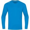 JAKO Sport-Langarmshirt Run 2.0 (100% Polyester, atmungsaktiv) blau Herren