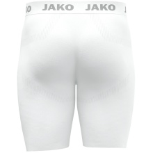 JAKO Boxershort Short Tight Seamless (nahtlos, maximale Bewegungsfreiheit) Unterwäsche weiss Herren