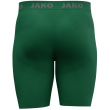 JAKO Boxershort Short Tight Seamless (nahtlos, maximale Bewegungsfreiheit) Unterwäsche dunkelgrün Herren