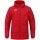 JAKO Coachjacke Team mit Kapuze (100% Polyester, wasserabweisendes Obermaterial) rot Herren