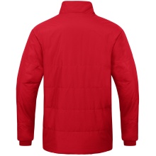 JAKO Coachjacke Team (100% Polyester, wasserabweisendes Obermaterial) rot Herren