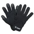 Jako Feldspielerhandschuhe Fleece (100% Polyester, schnelltrocknend ) schwarz - 1 Paar