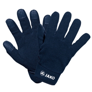 Jako Feldspielerhandschuhe Fleece (100% Polyester, schnelltrocknend ) marineblau - 1 Paar