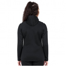 JAKO Freizeitjacke Challenge mit Kapuze (100% Polyester) schwarz/weiss Damen