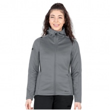 JAKO Freizeitjacke Challenge mit Kapuze (100% Polyester) dunkelgrau Damen