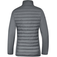 JAKO Übergangsjacke Hybridjacke Corporate (wattierte Jacke) steingrau Damen