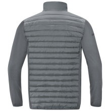 JAKO Übergangsjacke Hybridjacke Corporate (wattierte Jacke) steingrau Herren