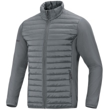 JAKO Übergangsjacke Hybridjacke Corporate (wattierte Jacke) steingrau Herren