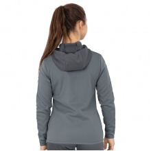 JAKO Kapuzenjacke Champ 2.0 (100% Polyester) grau Damen