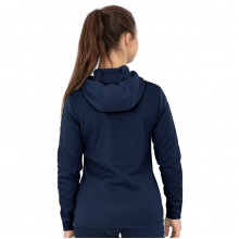 JAKO Kapuzenjacke Champ 2.0 (100% Polyester) marineblau/gelb Damen