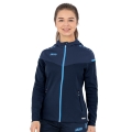 JAKO Kapuzenjacke Champ 2.0 (100% Polyester) marineblau/hellblau Damen