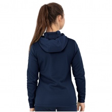 JAKO Kapuzenjacke Champ 2.0 (100% Polyester) marineblau/hellblau Damen