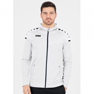 JAKO Kapuzenjacke Champ 2.0 (100% Polyester) weiss Herren