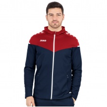 JAKO Kapuzenjacke Champ 2.0 (100% Polyester) marineblau/rot Herren