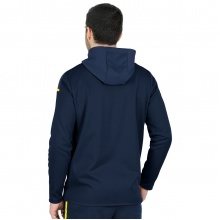 JAKO Kapuzenjacke Champ 2.0 (100% Polyester) marineblau/gelb Herren