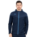 JAKO Kapuzenjacke Champ 2.0 (100% Polyester) marineblau/hellblau Herren