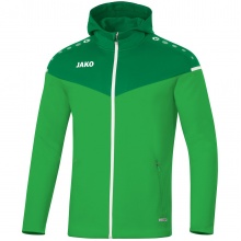 JAKO Kapuzenjacke Champ 2.0 (100% Polyester) grün Kinder