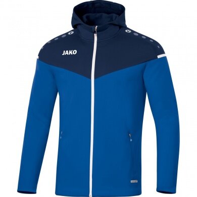 JAKO Kapuzenjacke Champ 2.0 (100% Polyester) blau/marine Kinder