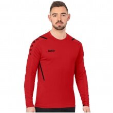 JAKO Langarmshirt (Sweat) Challenge - optimale Bewegungsfreiheit - rot Herren