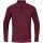 JAKO Langarmshirt Ziptop Challenge - Fleece-Innenseite, Zip-Reissverschluss - weinrot Jungen