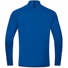 JAKO Langarmshirt Ziptop Challenge - Fleece-Innenseite, Zip-Reissverschluss - royalblau Jungen