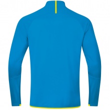 JAKO Langarmshirt Ziptop Challenge - Fleece-Innenseite, Zip-Reissverschluss - hellblau Jungen