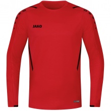 JAKO Langarmshirt (Sweat) Challenge - optimale Bewegungsfreiheit - rot Jungen