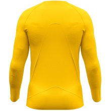 JAKO Langarmshirt Lightweight (maximale Bewegungsfreiheit, nahtlos) Unterwäsche gelb Herren