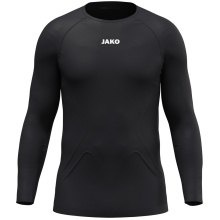 JAKO Langarmshirt Lightweight (maximale Bewegungsfreiheit, nahtlos) Unterwäsche schwarz Herren