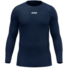 JAKO Langarmshirt Lightweight (maximale Bewegungsfreiheit, nahtlos) Unterwäsche marine blau Herren