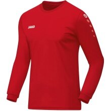 JAKO Sport-Langarmshirt Trikot Team (100% Polyester) rot Kinder