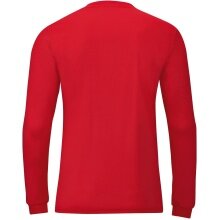 JAKO Sport-Langarmshirt Trikot Team (100% Polyester) rot Kinder