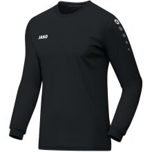 JAKO Sport-Langarmshirt Trikot Team (100% Polyester) schwarz Kinder