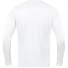 JAKO Sport-Langarmshirt Run 2.0 (100% Polyester, atmungsaktiv) weiss Herren