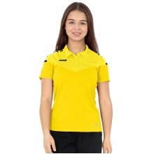 JAKO Sport-Polo Champ 2.0 (100% Polyester) gelb Damen